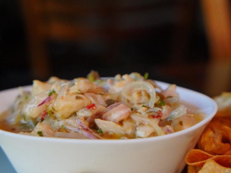 Ceviche Mediterrâneo — imagem ilustrativa